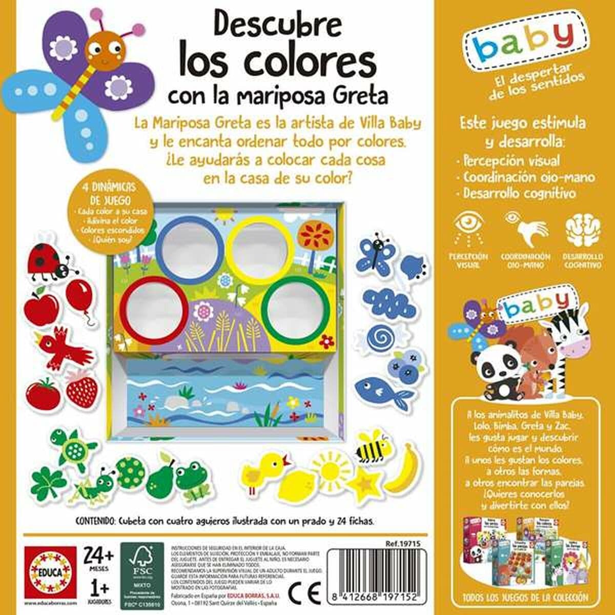 Educatief Spel Educa Descubre los Colores con La Mariposa Greta - Image 3