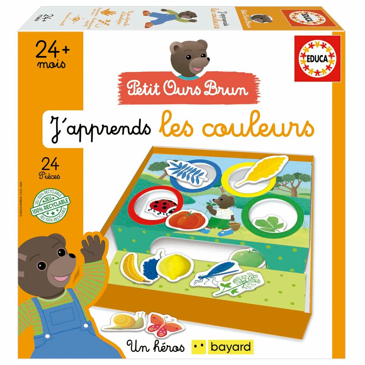 Educatief Spel Educa J´apprends les couleurs (FR)