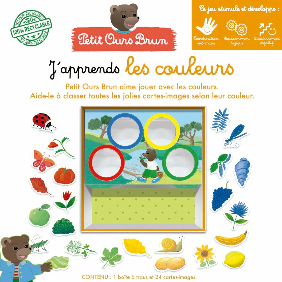 Juego Educativo Educa J´apprends les couleurs (FR) - Image 3