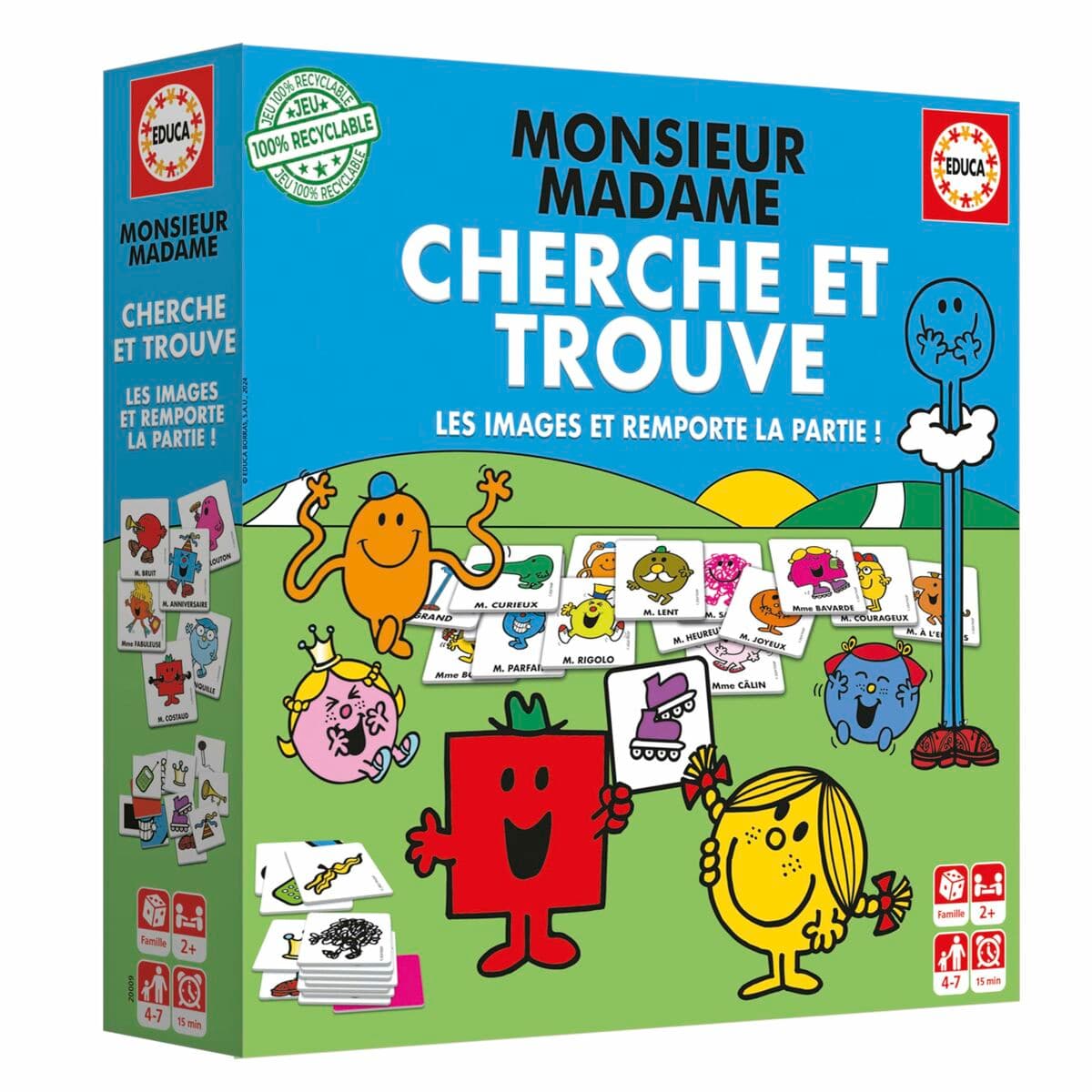 Juego Educativo Educa Mr. Men and Women - Image 4