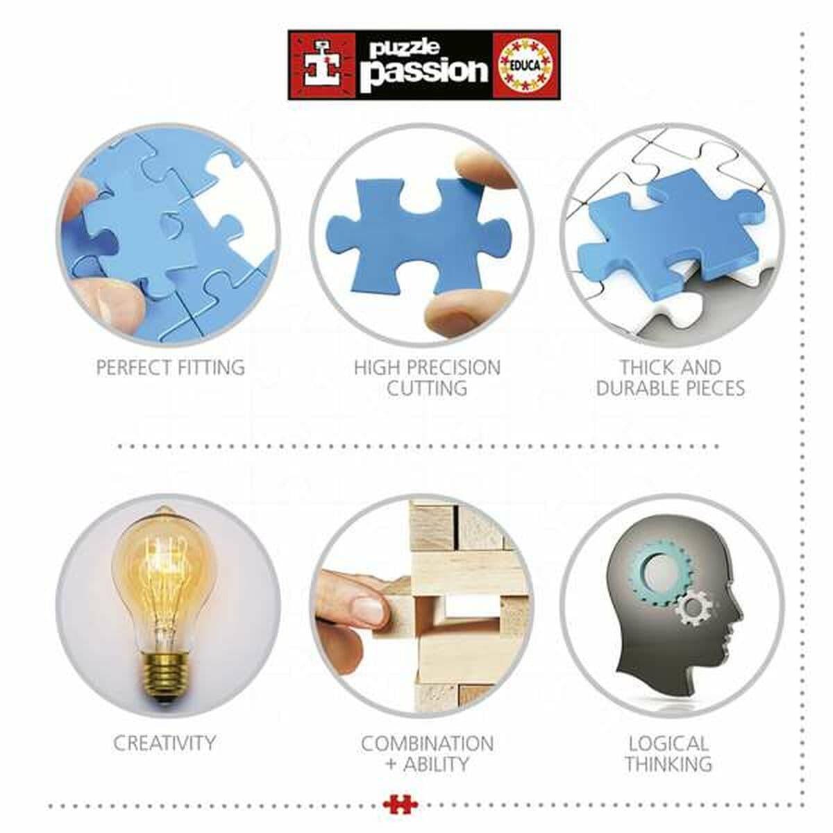 Dėlionė Educa Adorable Monsters 100 Dalys (2 vnt.) - Image 3