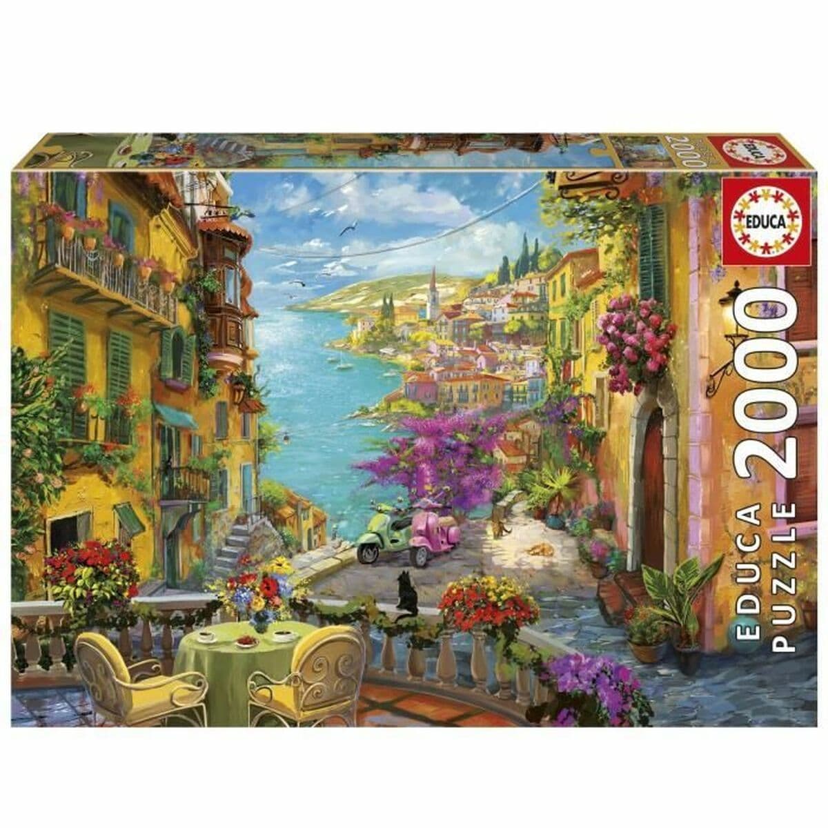 Puzzle Educa Café Español 2000 Stücke