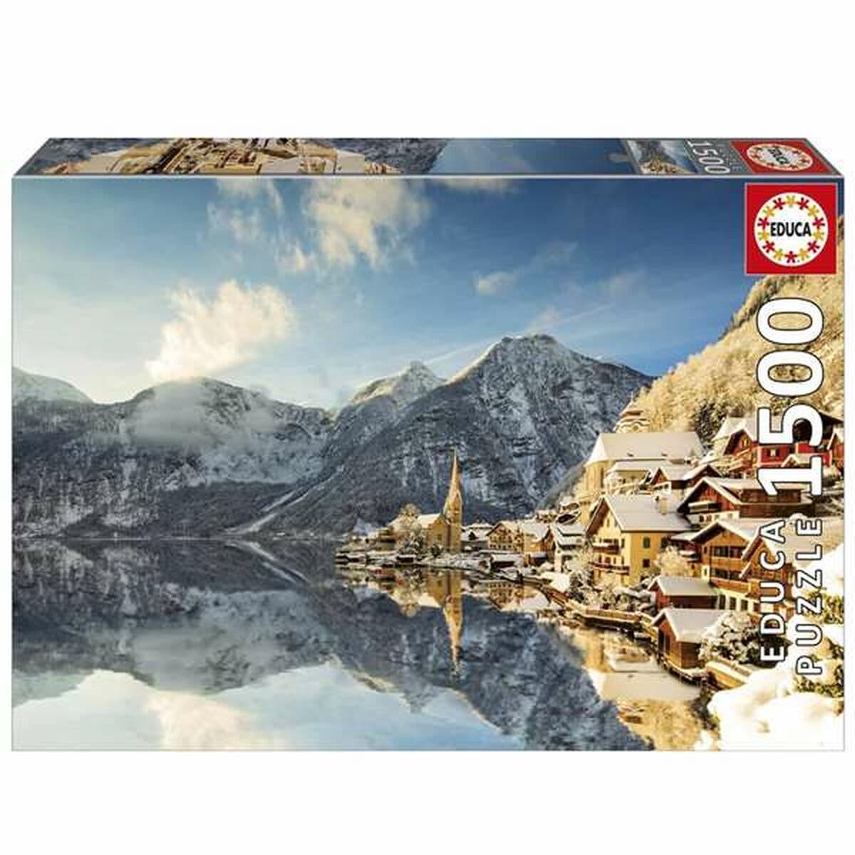 Puzzle Educa Winter in Hallstatt, Austria - Image 2