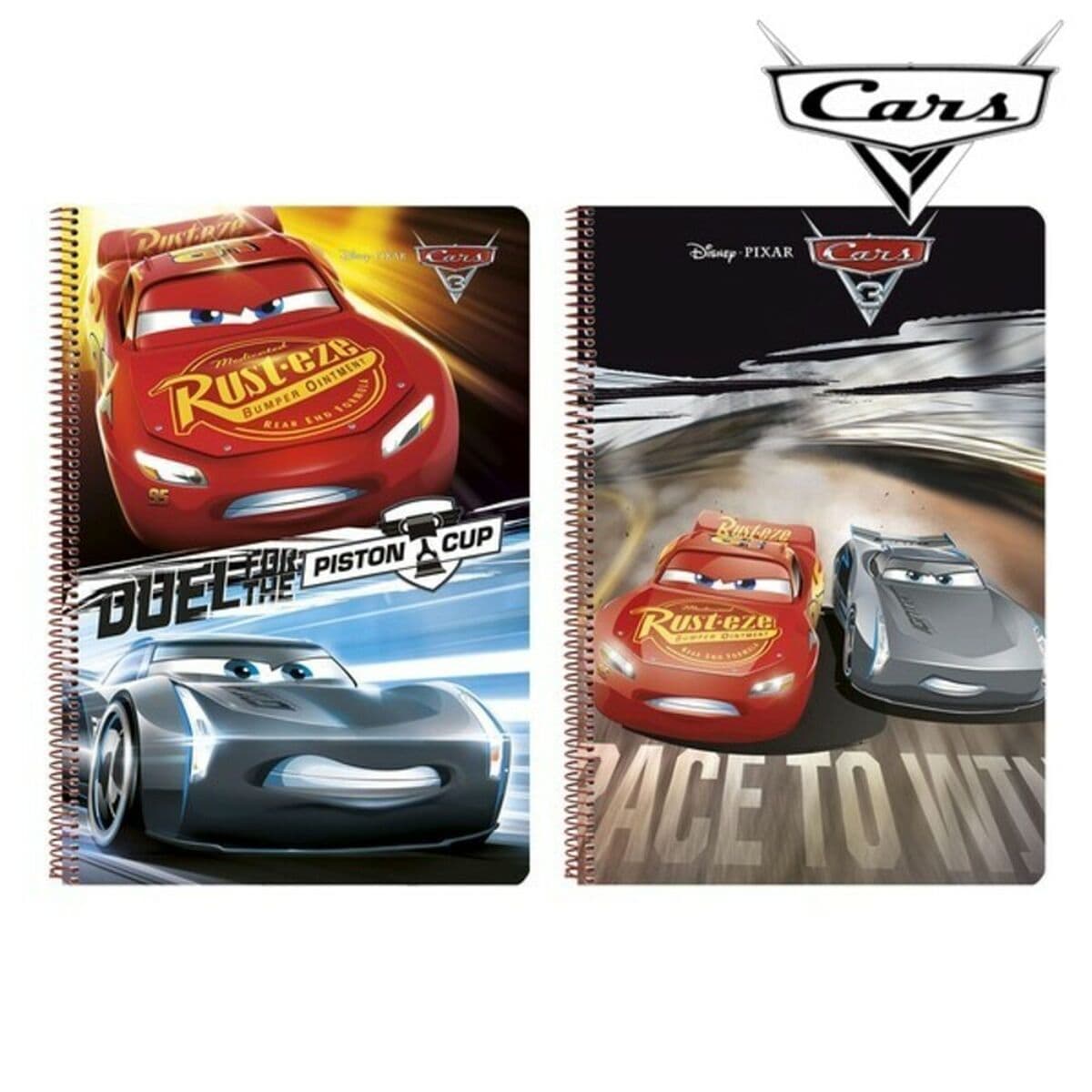 Libreta de Anillas Cars 21,5 x 31 x 1 cm