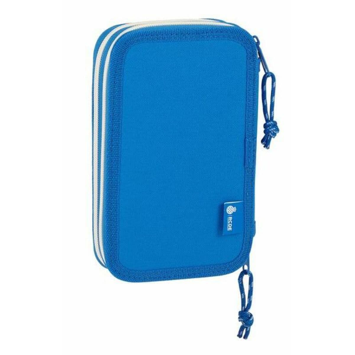 Plumier Doble RCD Espanyol Azul Blanco 12.5 x 19.5 x 4 cm (28 piezas) - Image 2