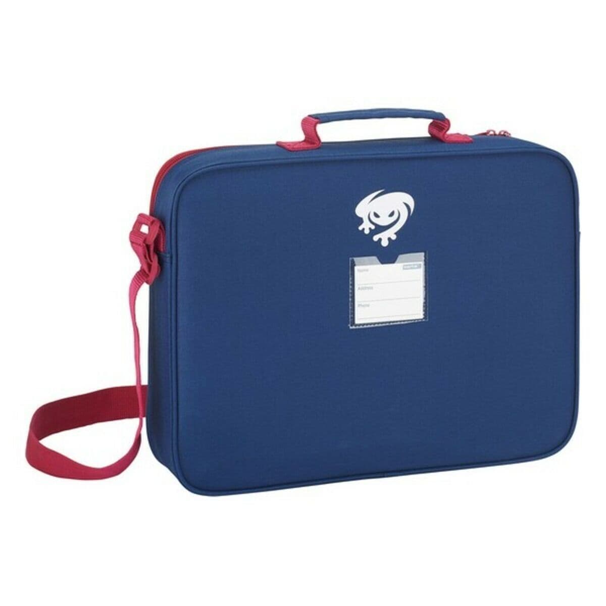 Cartera Escolar Levante U.D. Azul Rojo Grana (38 x 28 x 6 cm) - Image 2