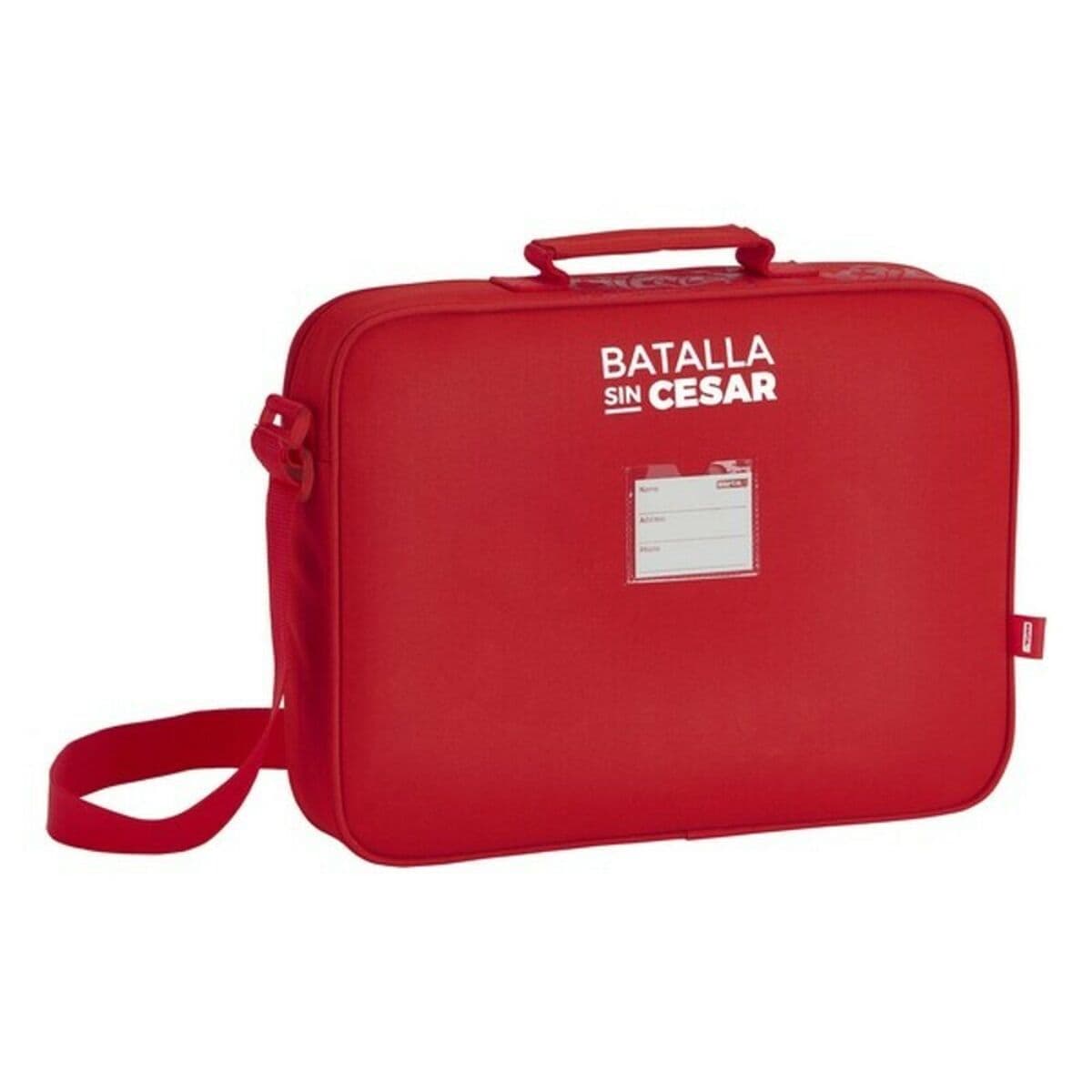 Cartera Escolar Real Sporting de Gijón Rojo (38 x 28 x 6 cm) - Image 2