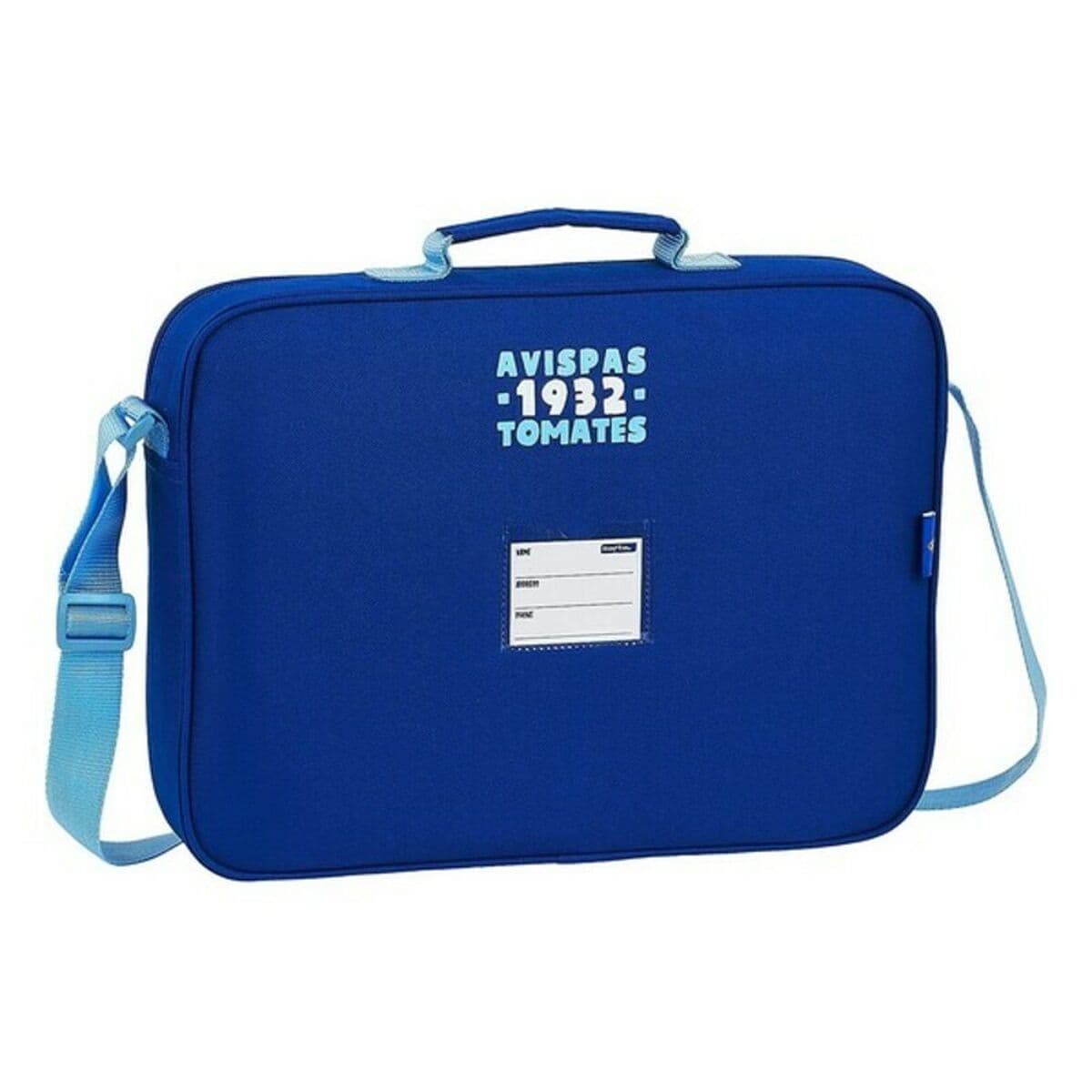 Cartera Escolar Real Zaragoza Azul Azul claro (38 x 28 x 6 cm) - Image 2