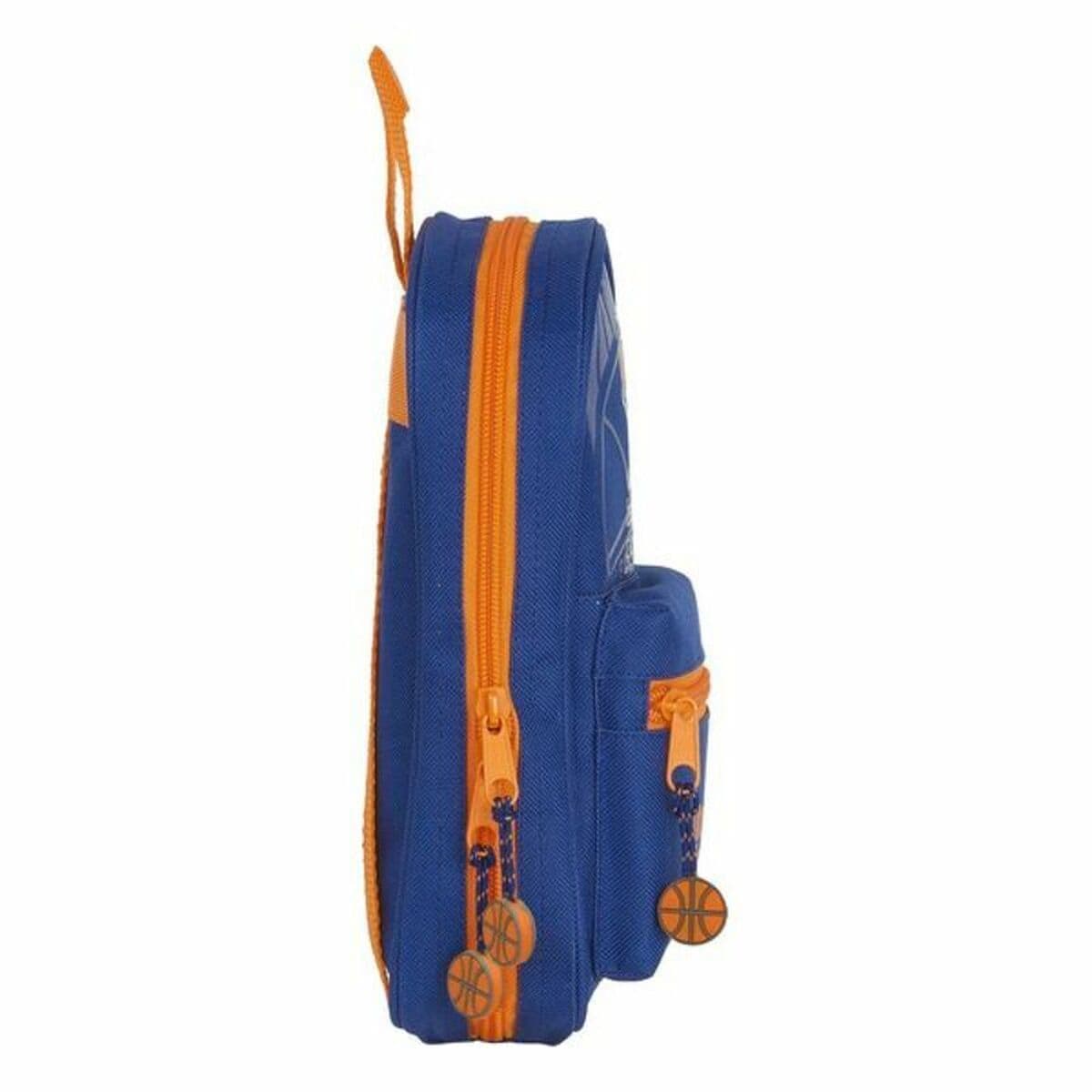 Etui Valencia Basket M847 Blauw Oranje 12 x 23 x 5 cm - Image 4