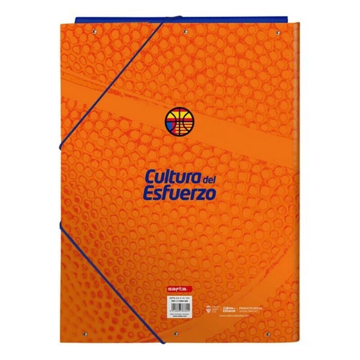 Folder Valencia Basket M068 Blå Orange A4 - Image 3
