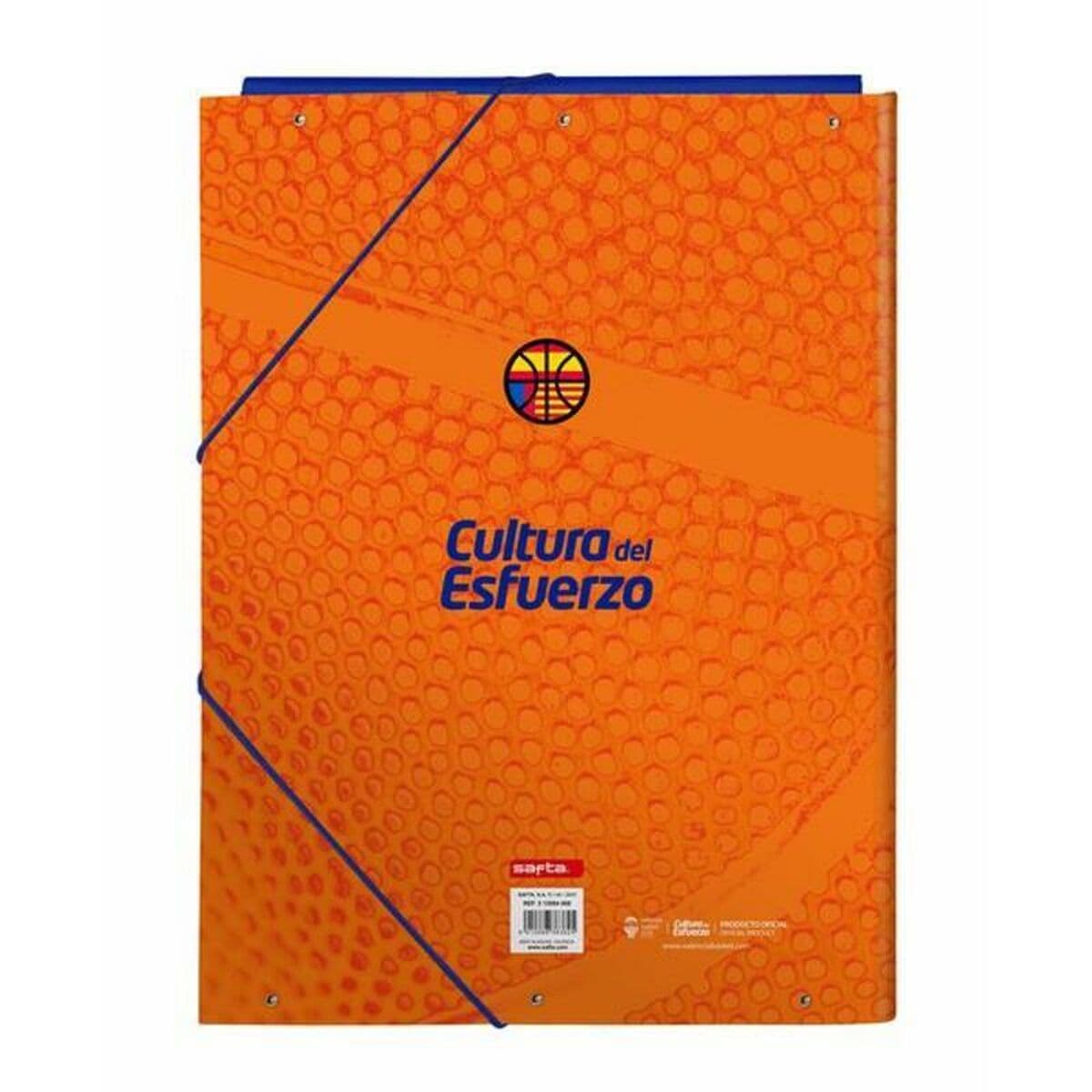 Folder Valencia Basket M068 Blå Orange A4 - Image 2
