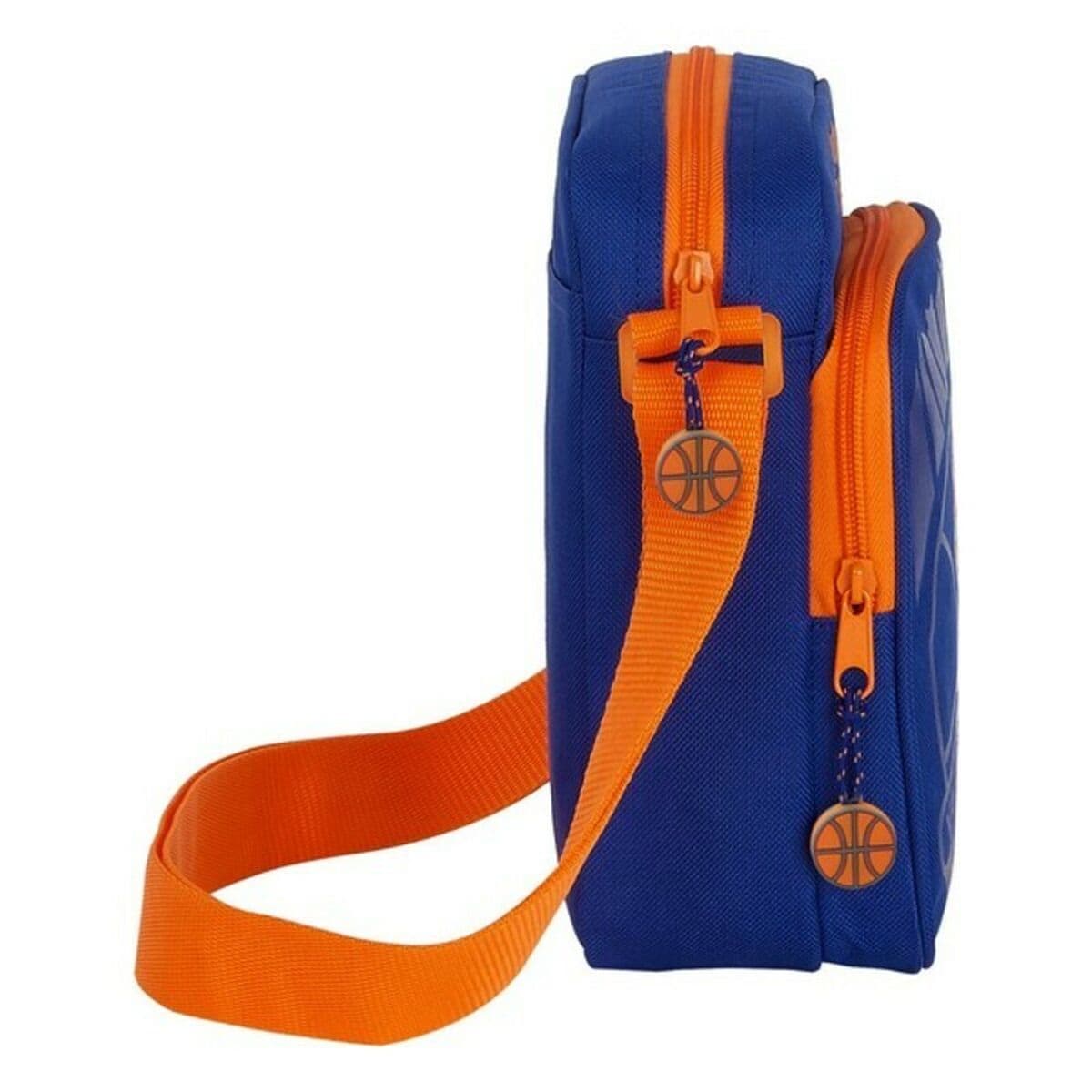 Geantă de Umăr Valencia Basket M672 Albastru Portocaliu 16 x 22 x 6 cm - Image 4