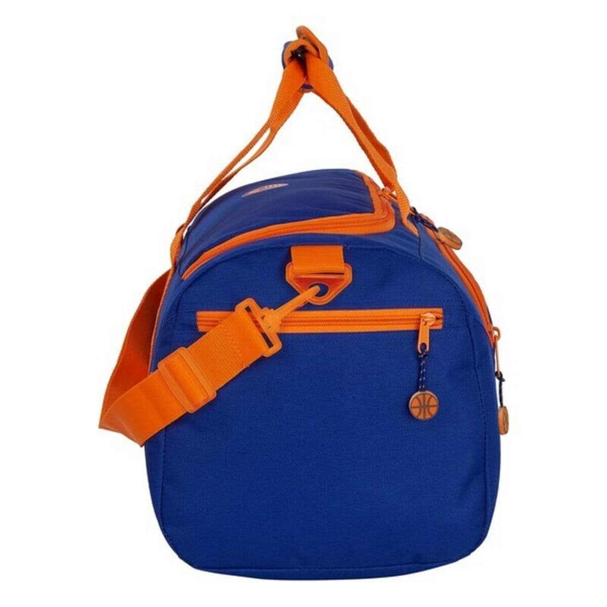 Sports bag Valencia Basket Blue Orange (50 x 25 x 25 cm) - Image 4