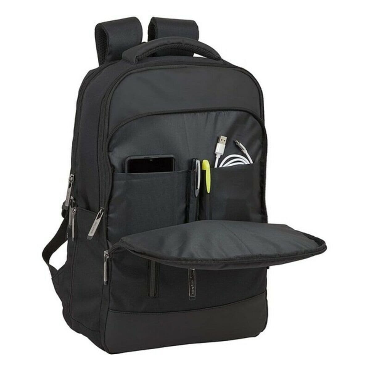 Laptop- und Tablet-Rucksack mit USB-Anschluss Safta Business - Image 7