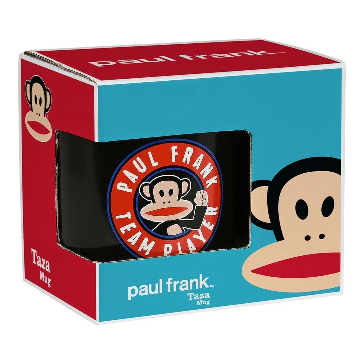 Mug Paul Frank Team player Ceramic Black (350 ml) - Image 2