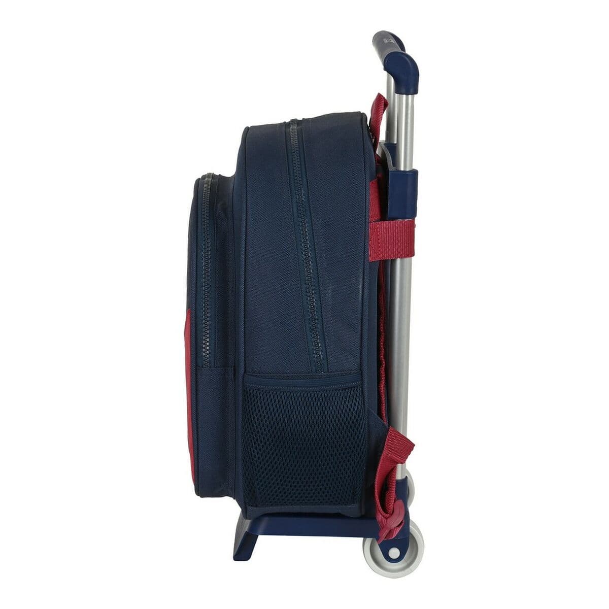 School Rucksack with Wheels F.C. Barcelona Corporativa Blue Maroon (27 x 33 x 10 cm) - Image 2