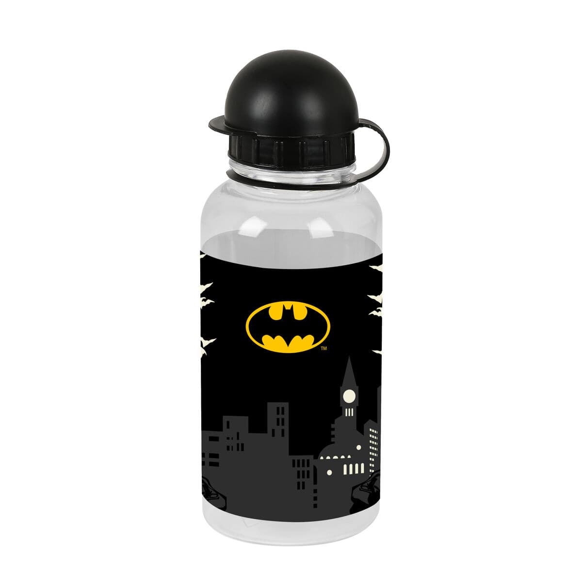 Botella de Agua Batman Hero Negro PVC 500 ml - Image 2
