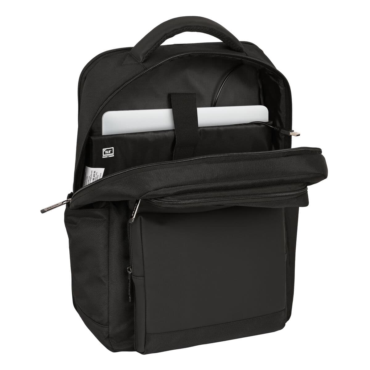 Laptopryggsäck Safta Business 15,6'' Svart (31 x 44 x 13 cm) - Image 4