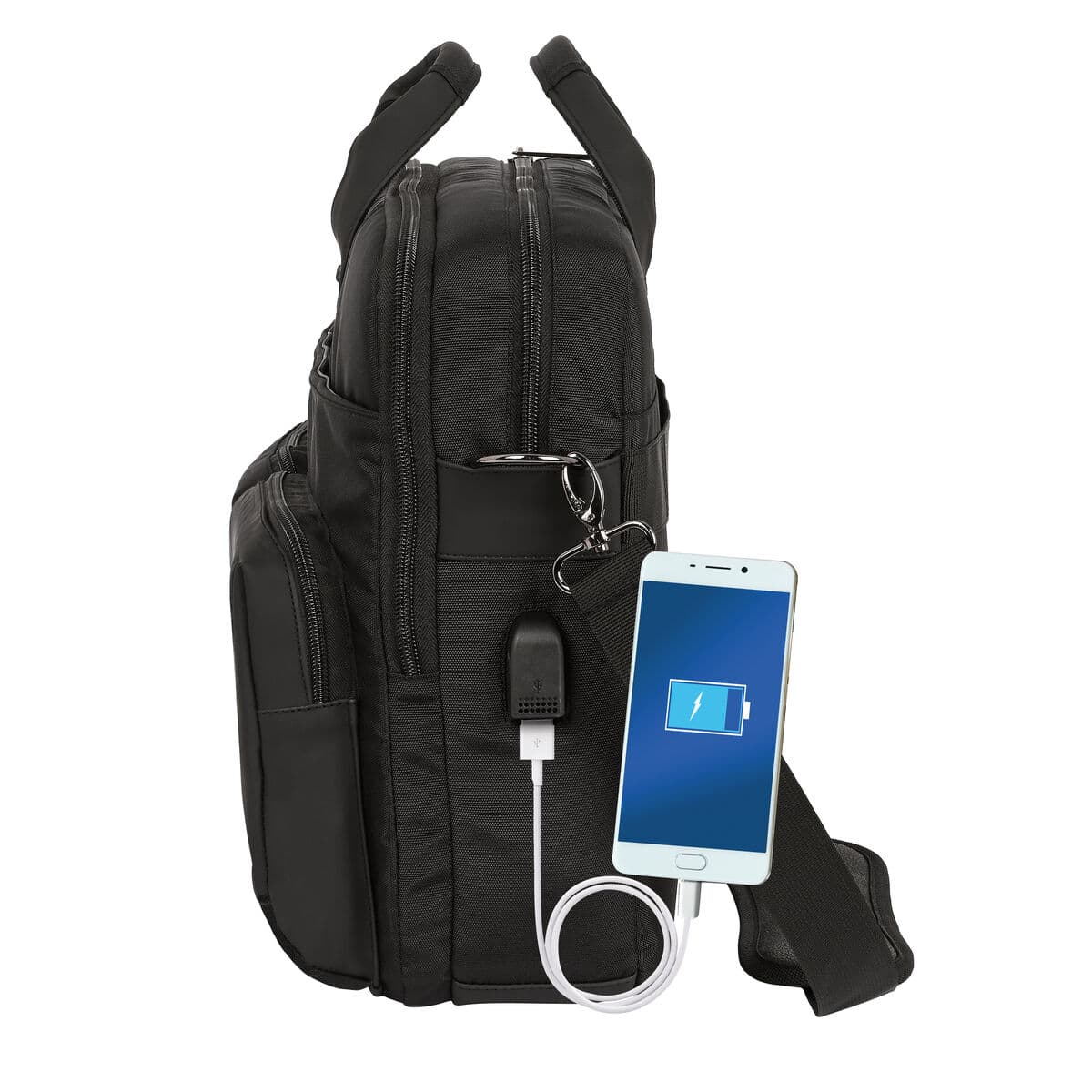 Mallette pour Portable et Tablette Safta Black Noir 41 x 33 x 9 cm - Image 6