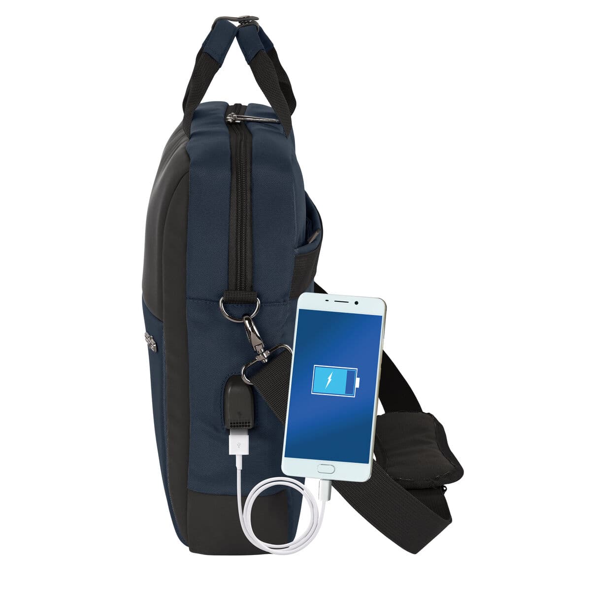 Mallette pour Portable et Tablette Safta +tablet+usb safta safta business  Bleu foncé 41 x 33 x 9 cm - Image 4