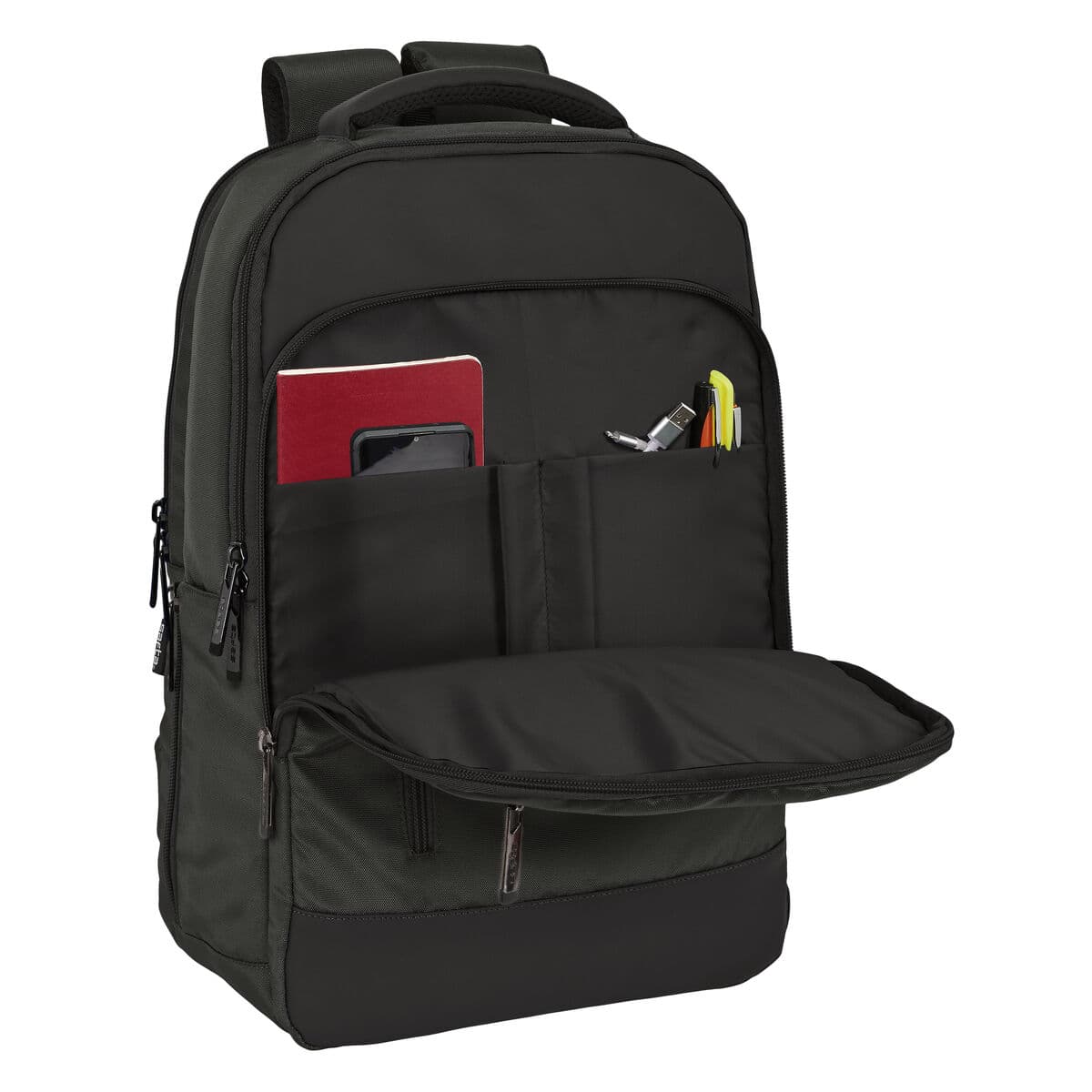 Sac à Dos pour Portable et Tablette avec Sortie USB Safta Business Gris (29 x 44 x 15 cm) - Image 3