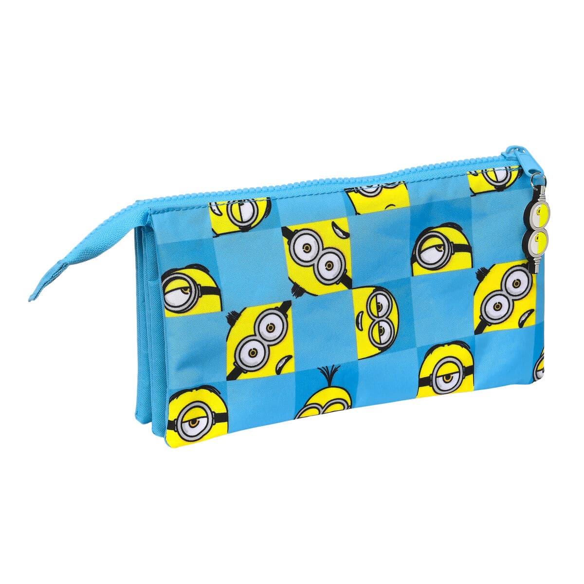 Portatodo Triple Minions Minionstatic Azul (22 x 12 x 3 cm) - Image 3