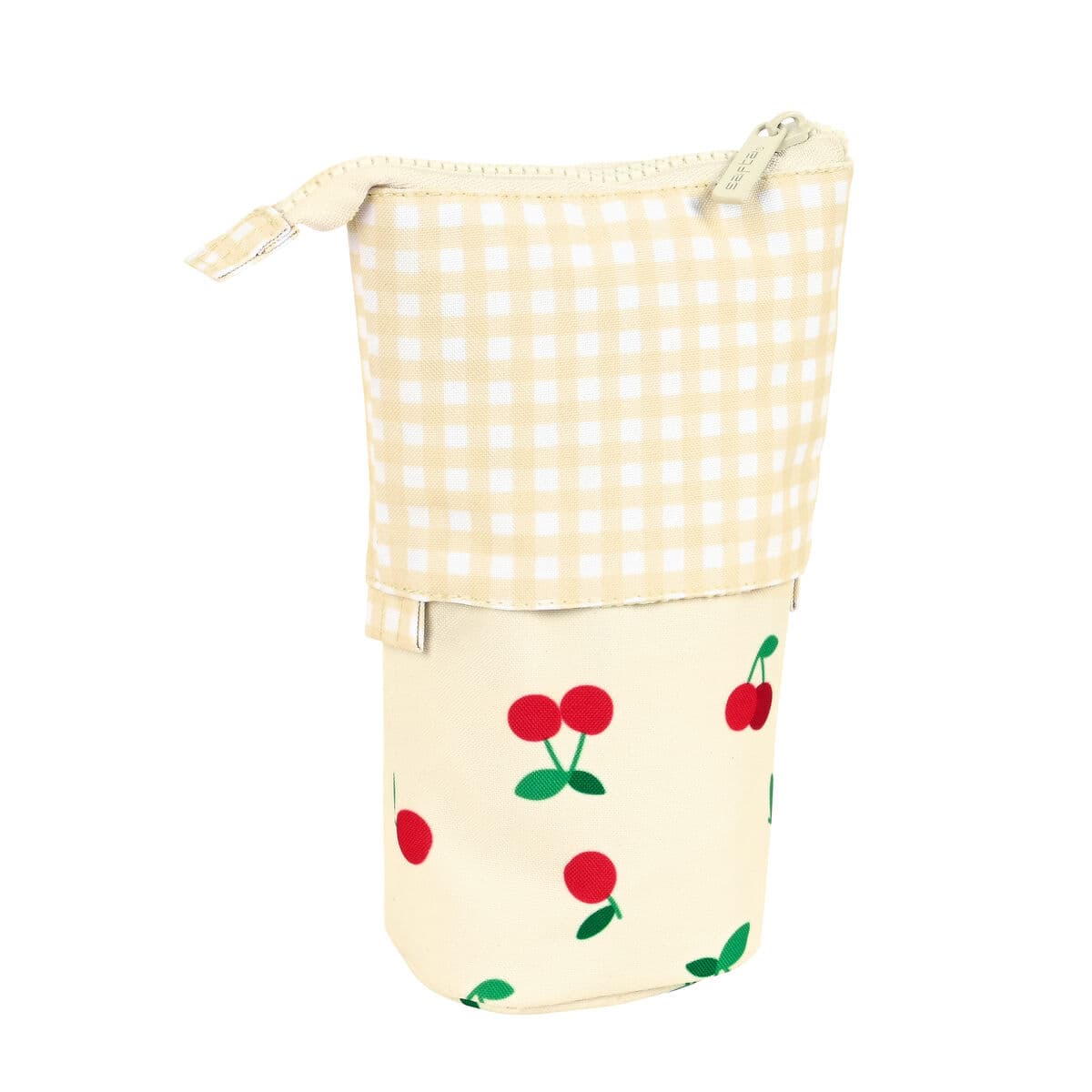 Estuche Cubilete Safta Cherry Beige (8 x 19 x 6 cm) - Image 3