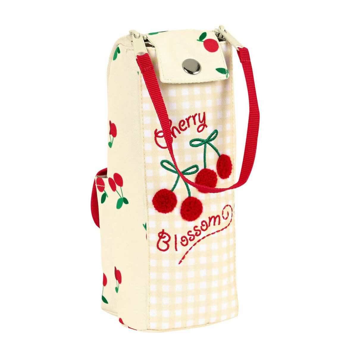 Schulmäppchen Safta Cherry Beige (6 x 21 x 6 cm) - Image 2