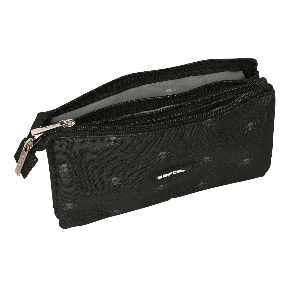Portatodo Triple Safta California Negro 22 x 12 x 3 cm - Image 3