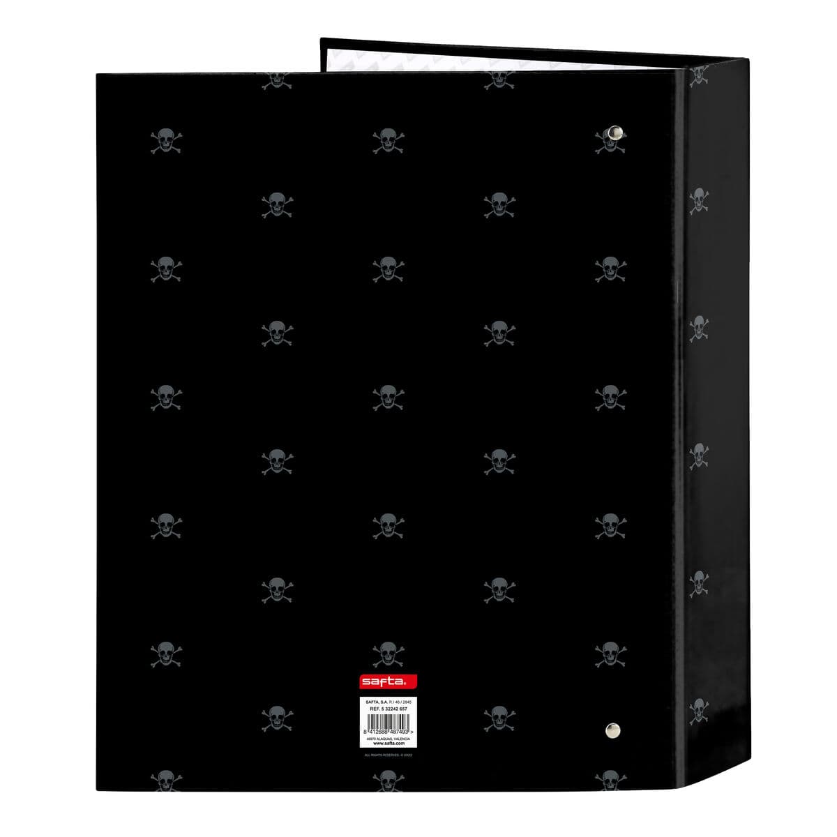 Ringmap Safta California Zwart A4 27 x 33 x 6 cm - Image 2