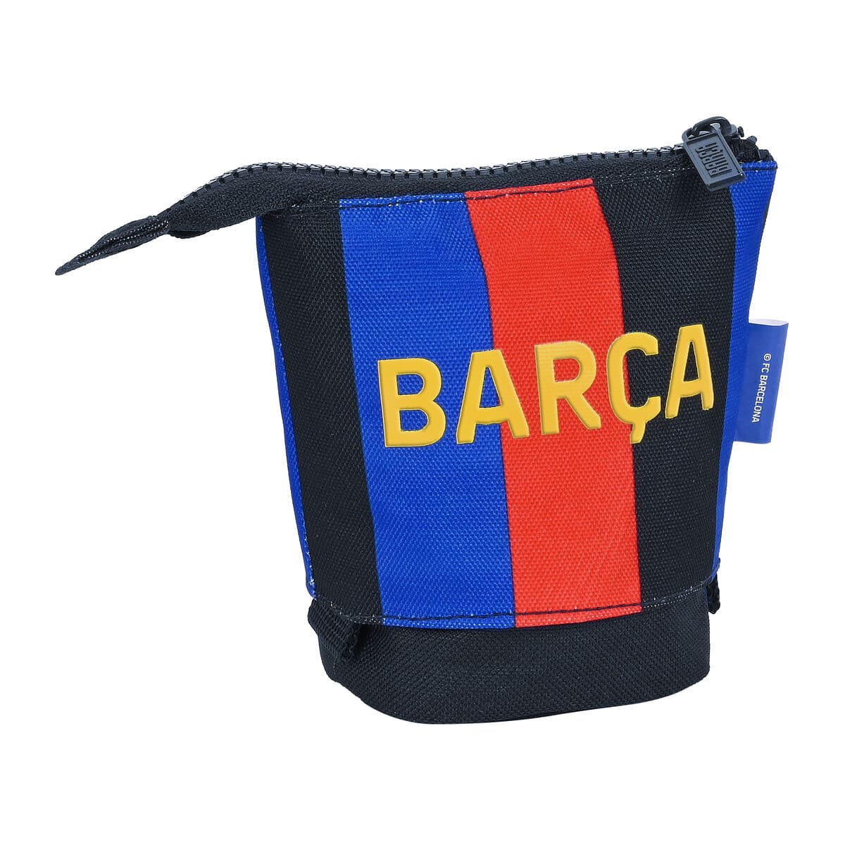 Potloodetui F.C. Barcelona Kastanjebruin Marineblauw (8 x 19 x 6 cm) - Image 2