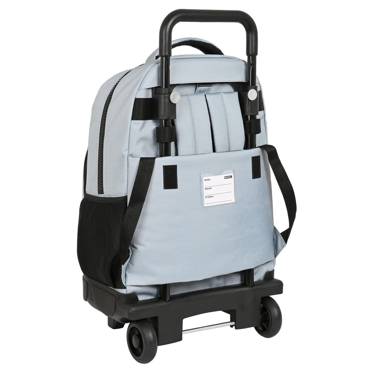 Mochila Escolar con Ruedas F.C. Barcelona Gris (33 x 45 x 22 cm) - Image 2