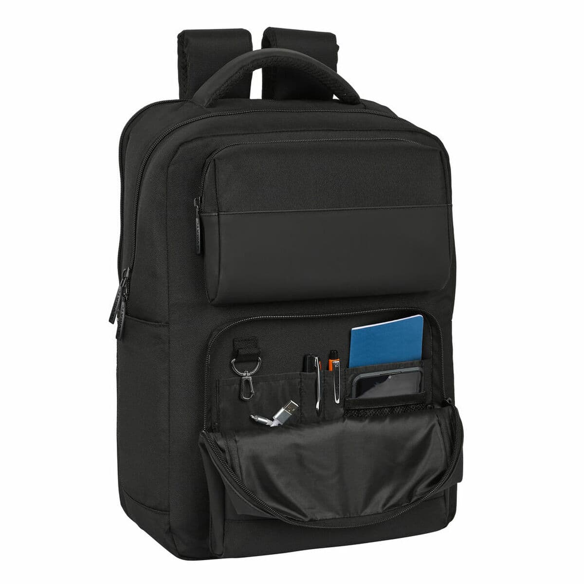Sacoche pour Portable Sevilla Fútbol Club Premium 15,6'' Noir (31 x 44 x 13 cm) - Image 2