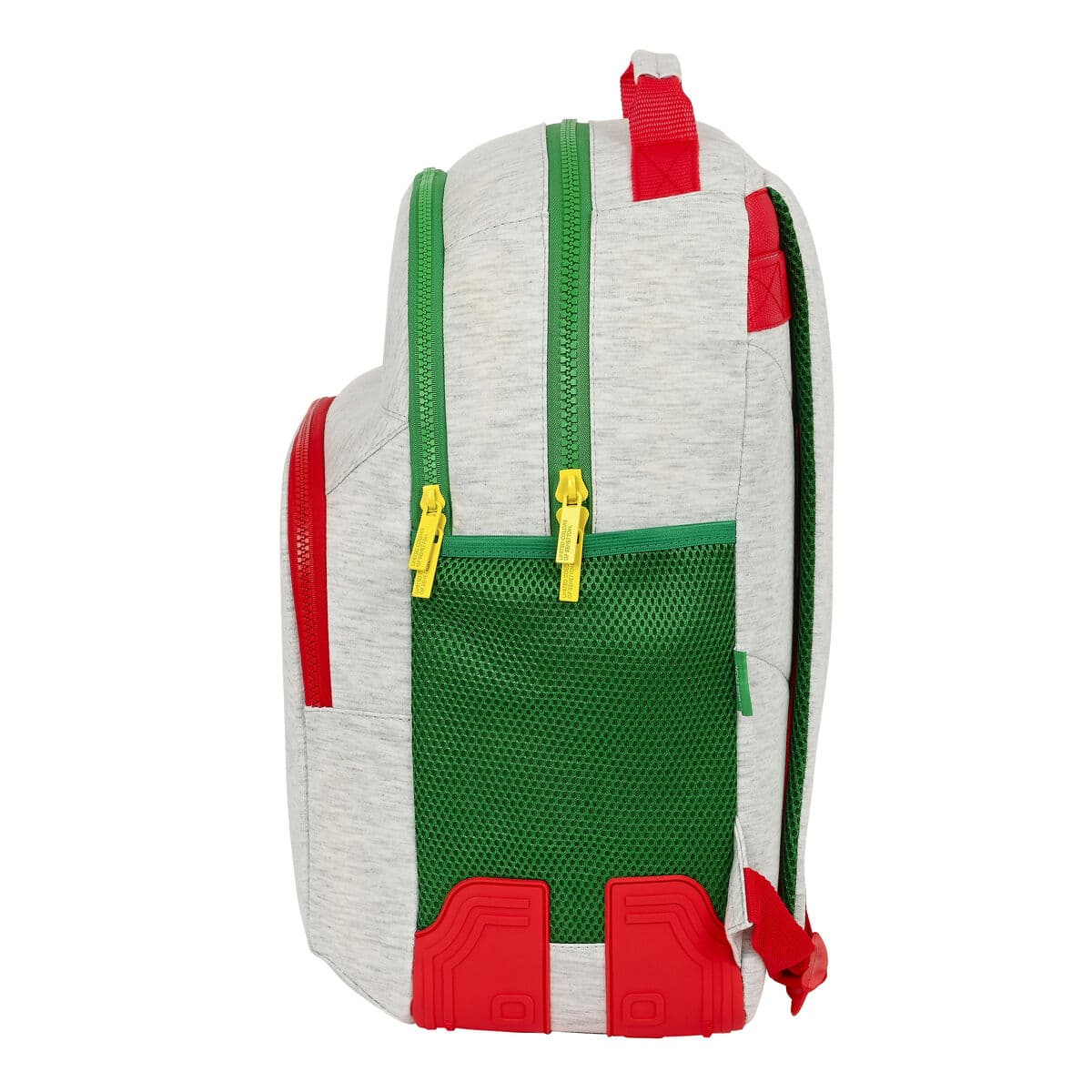 Schoolrugzak Benetton Pop Grijs (32 x 42 x 15 cm) - Image 2