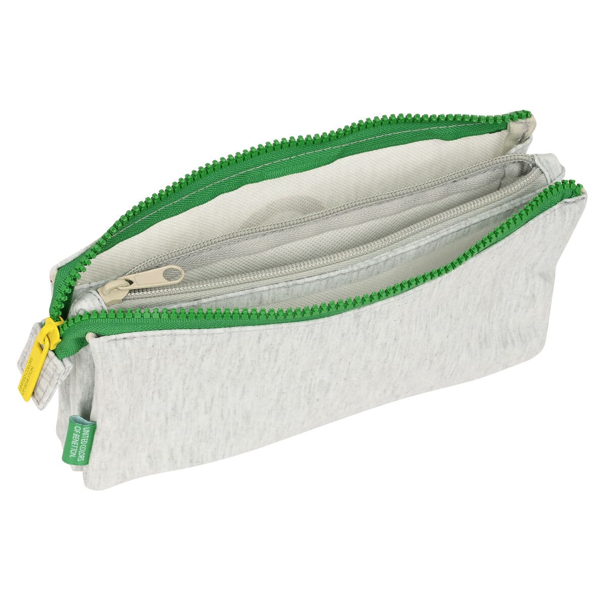 Portatodo Triple Benetton Pop Gris (22 x 12 x 3 cm) - Image 3