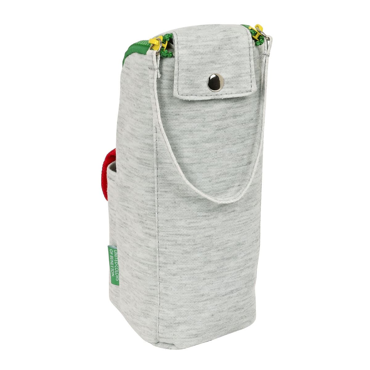 Schoolpennenzak Benetton Pop Grijs (6 x 21 x 6 cm) - Image 3