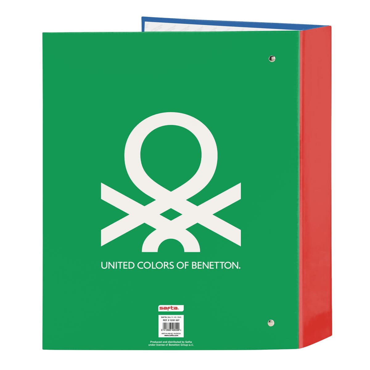 Registrator s prstenovima Benetton Topitos A4 (27 x 33 x 6 cm) - Image 2