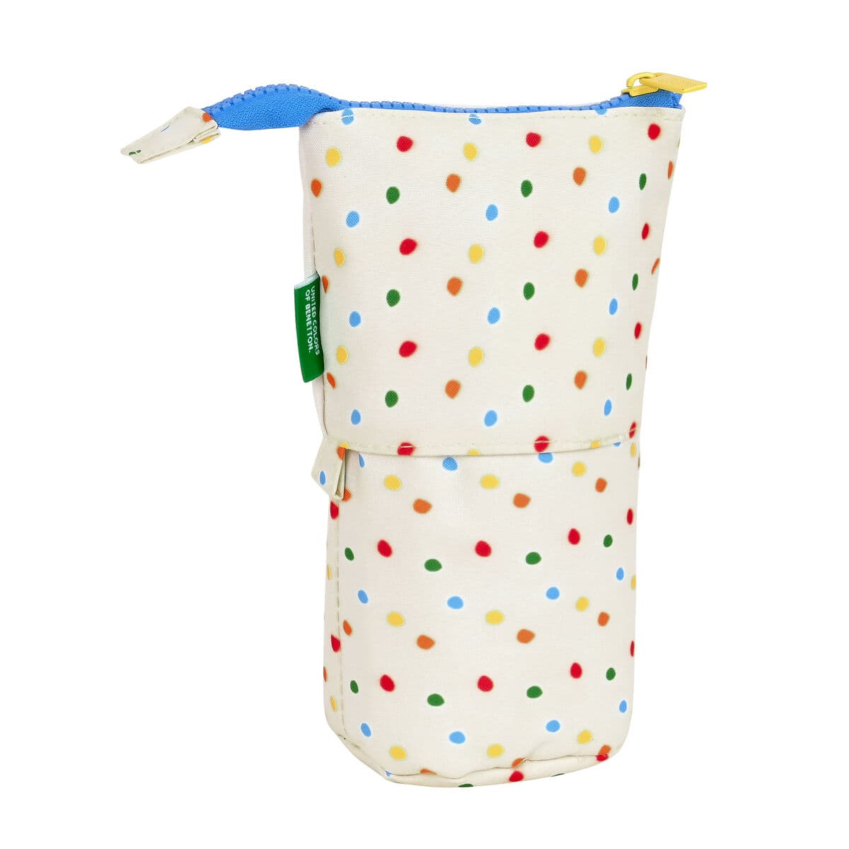 Estuche Cubilete Benetton Topitos Blanco (8 x 19 x 6 cm) - Image 6