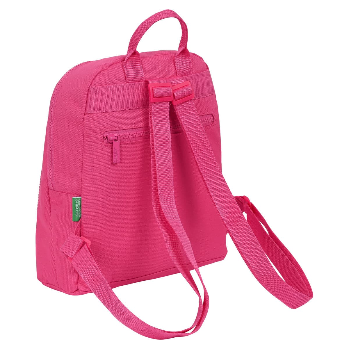 Ryggsäck Casual Benetton Raspberry Fuchsia 13 L - Image 2