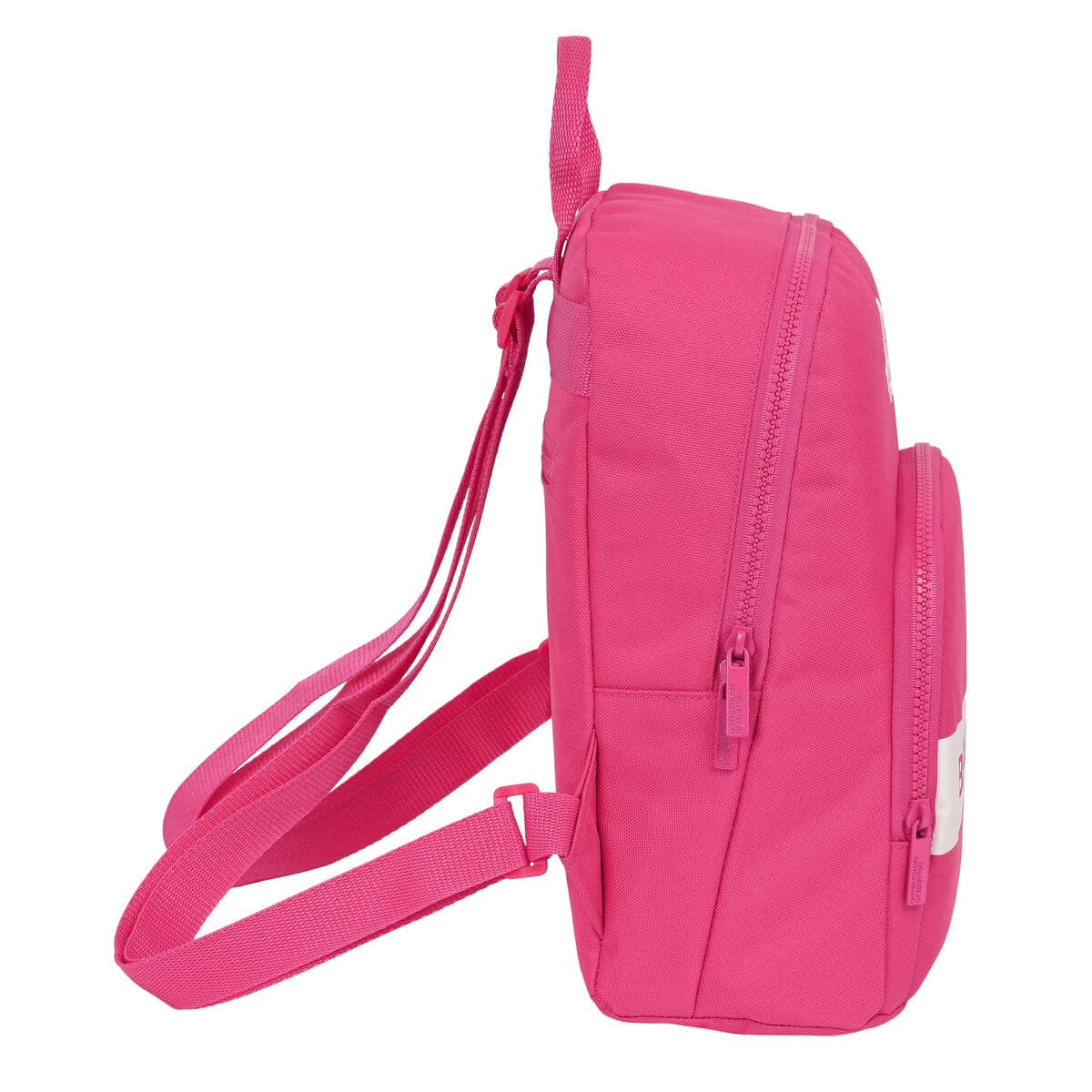 Ryggsäck Casual Benetton Raspberry Fuchsia 13 L - Image 3