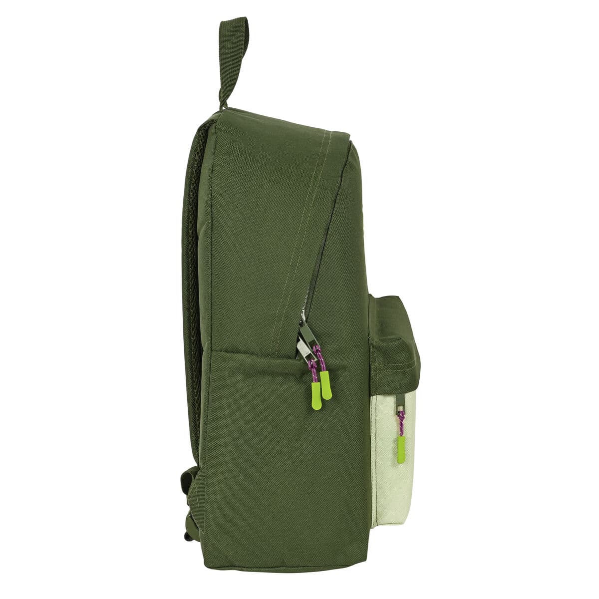Schulrucksack Munich Bright khaki grün 33 x 42 x 15 cm - Image 2