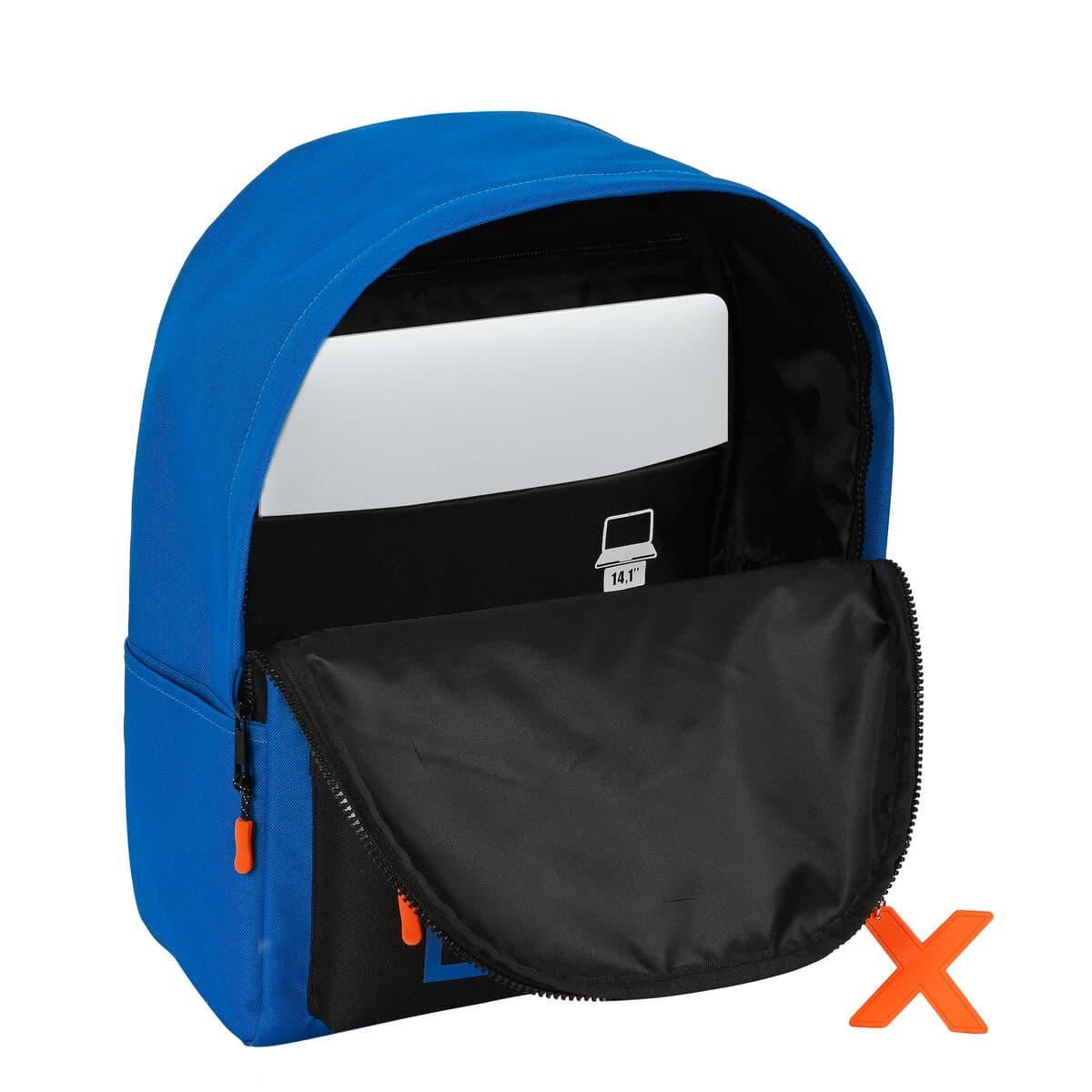 Cartable Munich Submarine 31 x 40 x 16 cm Bleu électrique - Image 2