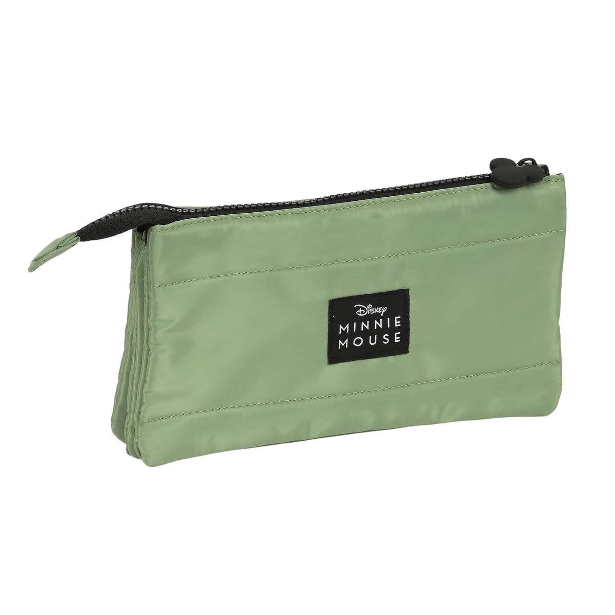 Portatodo Triple Minnie Mouse Mint shadow Verde militar (22 x 12 x 3 cm) - Image 3