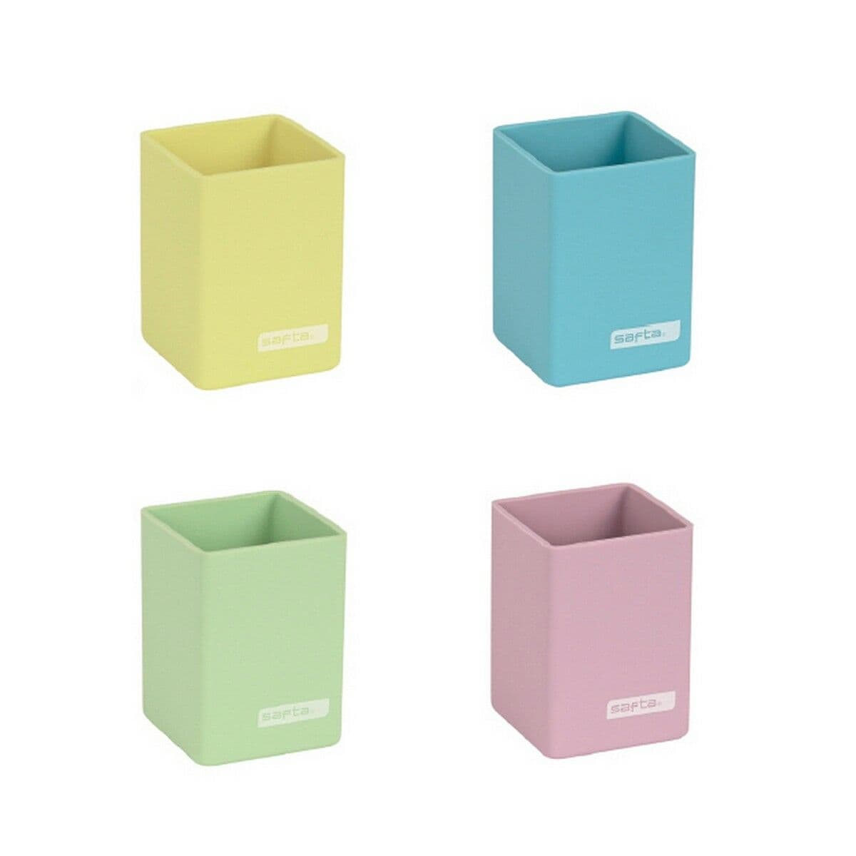 Set Safta Blauw Multicolour Siliconen 19,5 x 23 cm Potloodhouder - Image 2