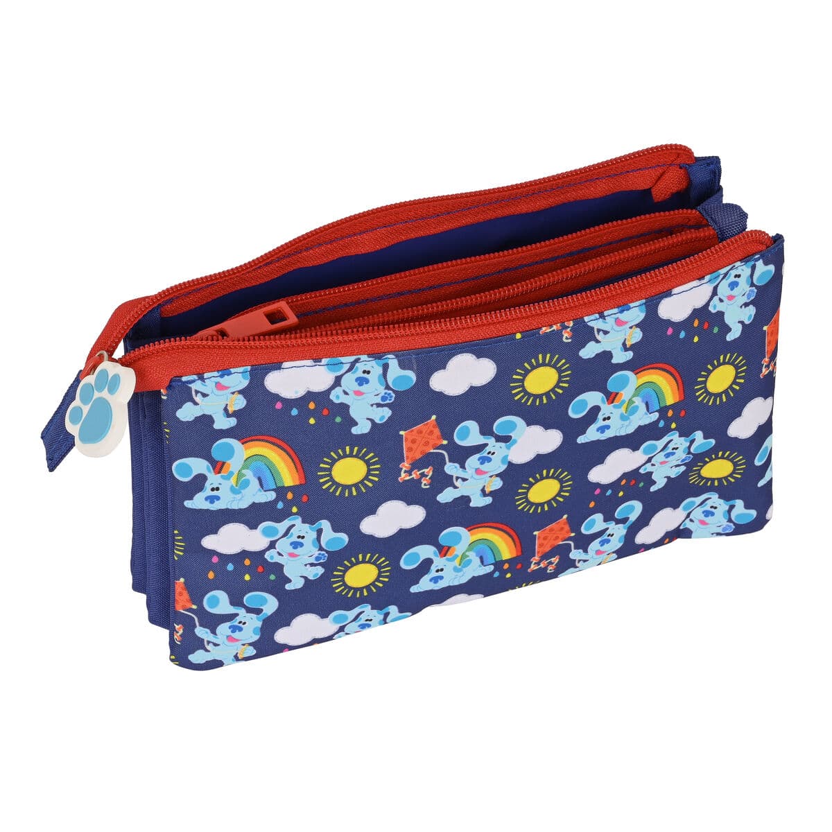 Portatodo Triple Blue's Clues Azul marino (22 x 12 x 3 cm) - Image 3
