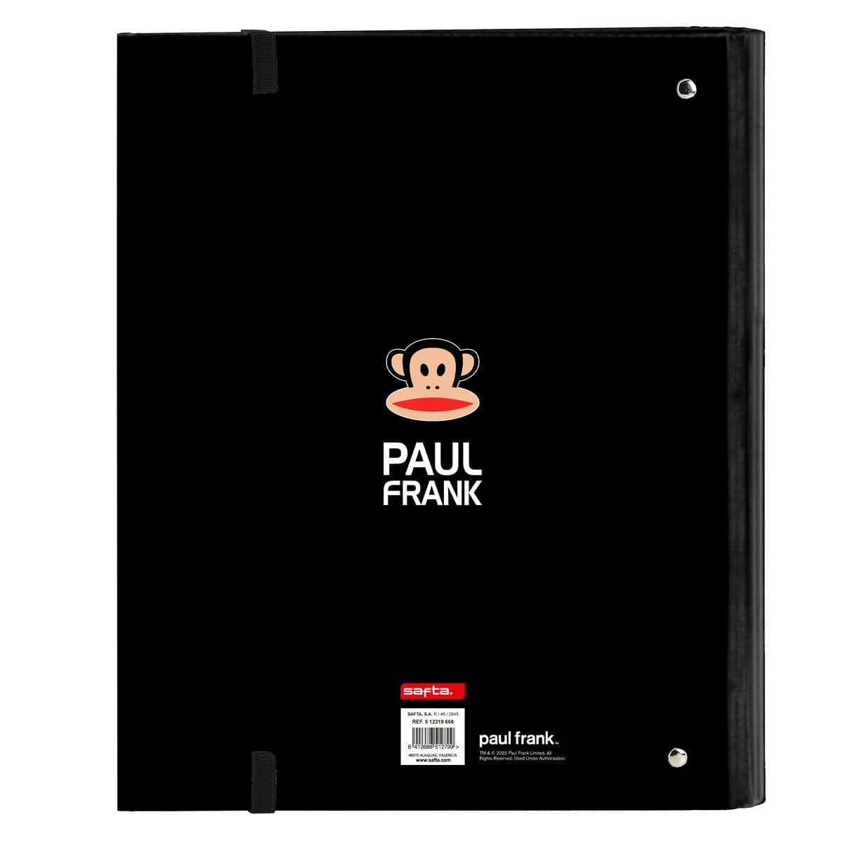 Ringbuch Paul Frank Campers Schwarz (27 x 32 x 3.5 cm) - Image 2