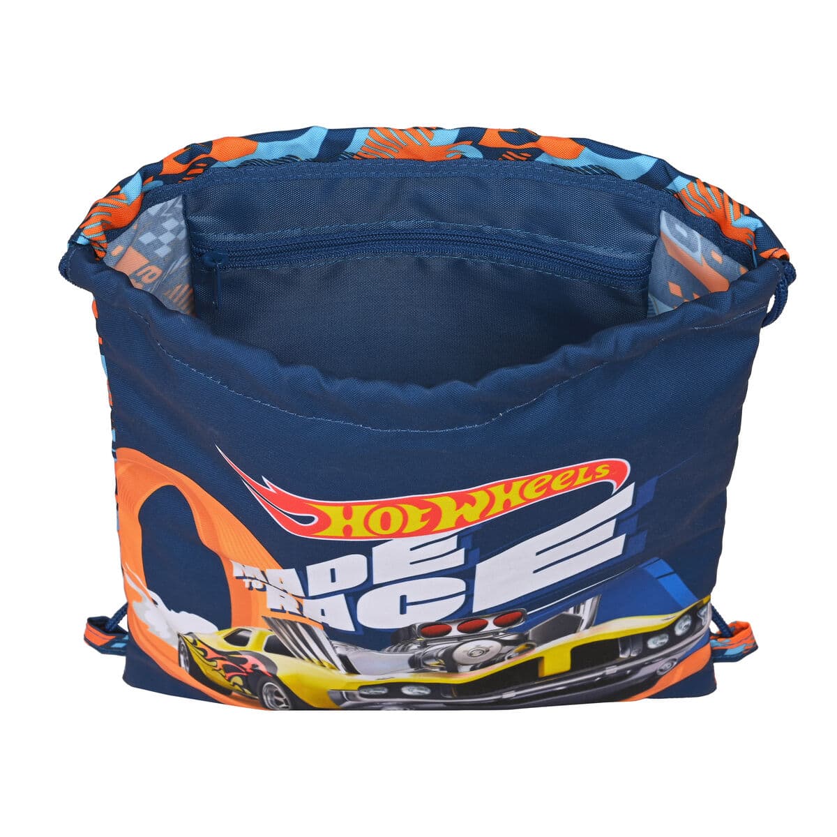 Bolsa Mochila con Cuerdas Hot Wheels Speed club Naranja (26 x 34 x 1 cm) - Image 3