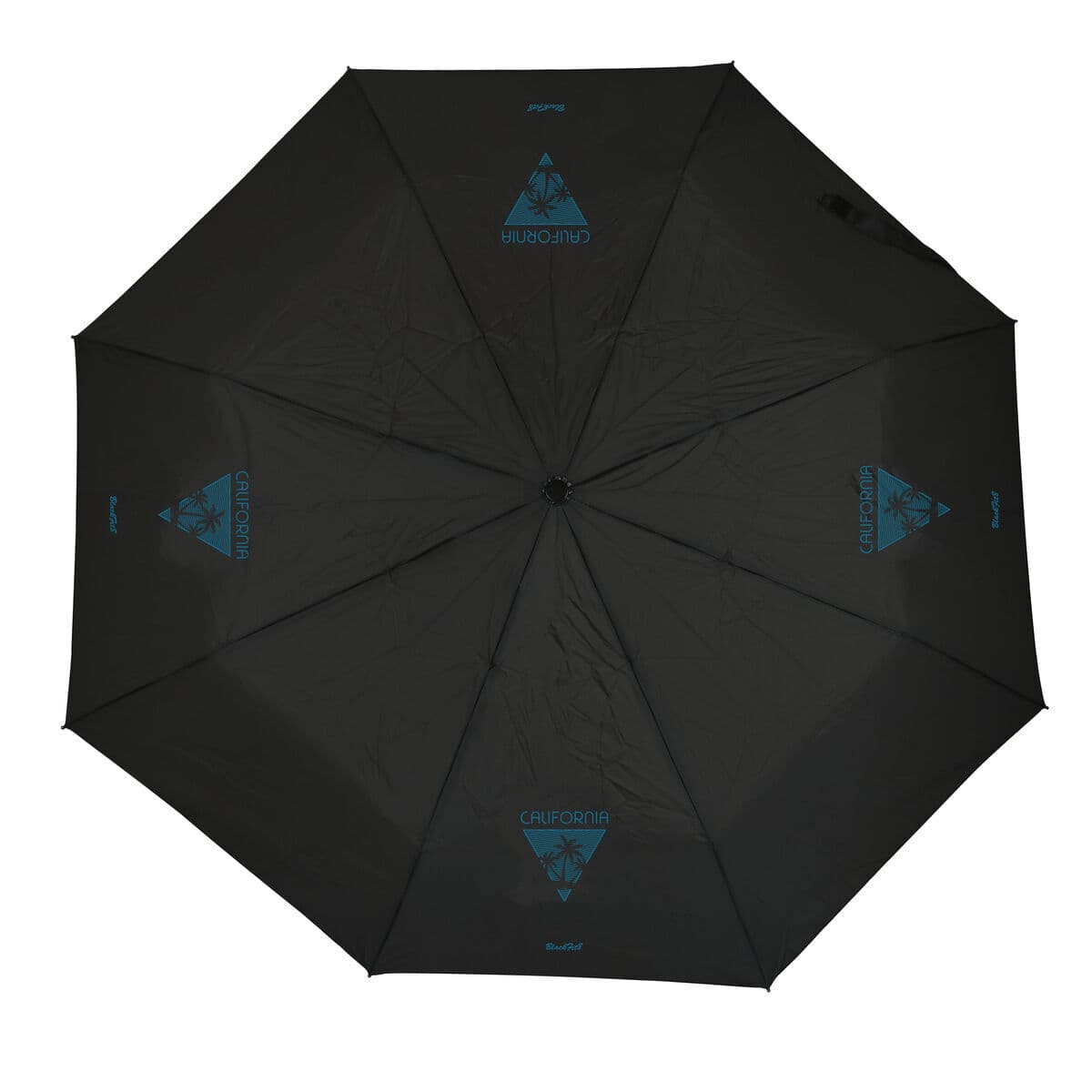 Faltbarer Regenschirm BlackFit8 California Blau Schwarz Ø 98 cm - Image 2