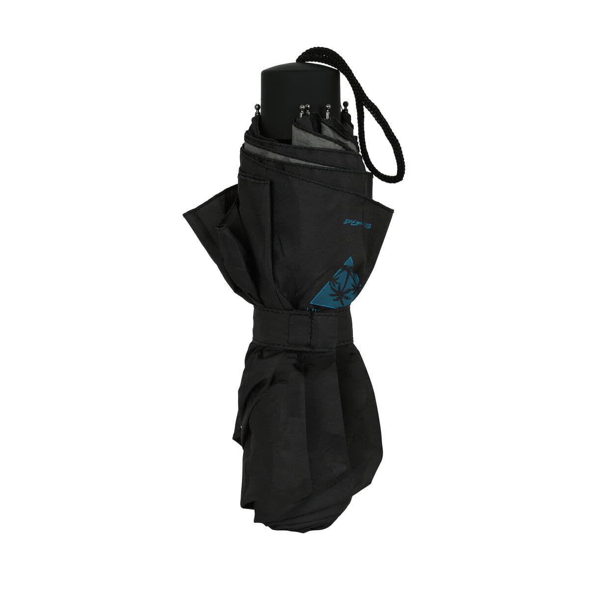Faltbarer Regenschirm BlackFit8 California Blau Schwarz Ø 98 cm - Image 3
