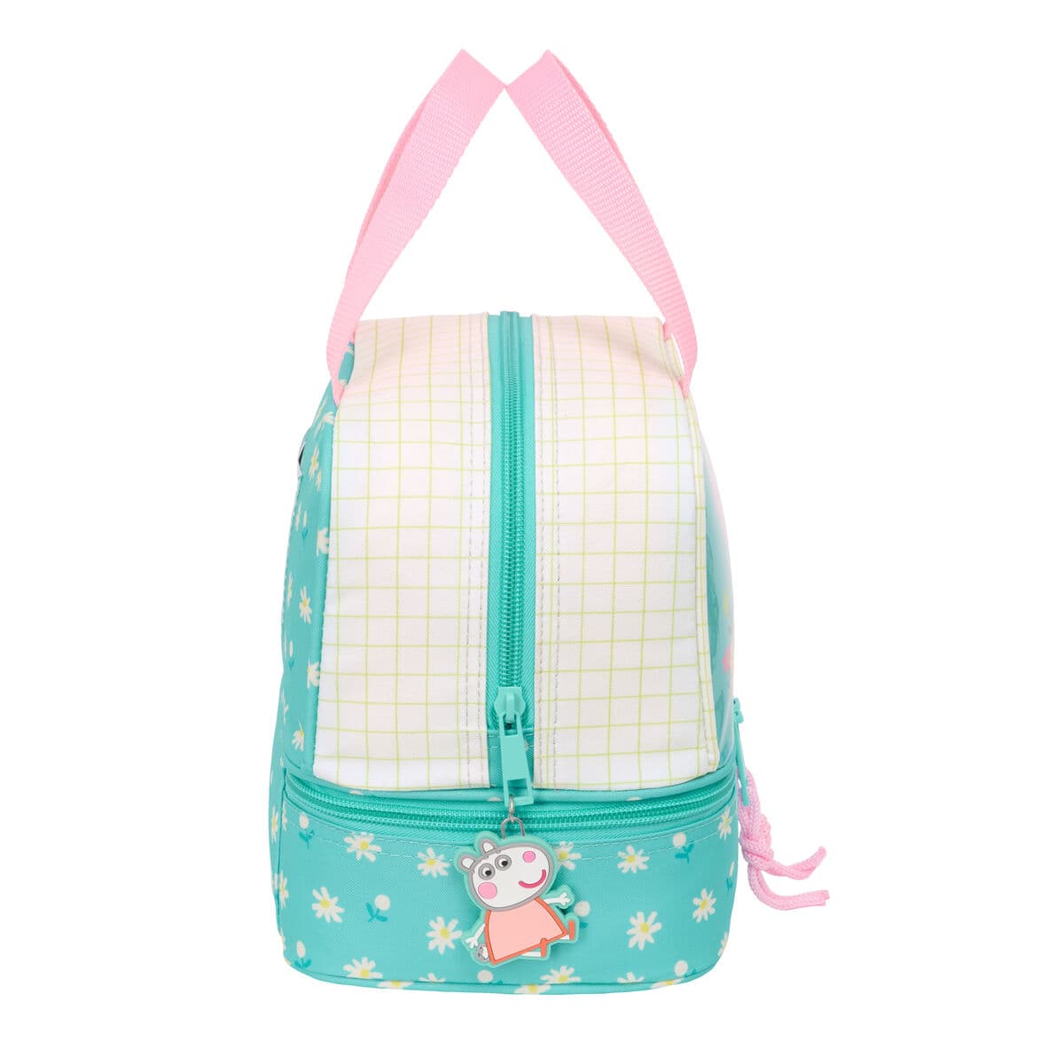 Lunchbox Peppa Pig Pretty flowers Gelb Minze 20 x 20 x 15 cm - Image 2